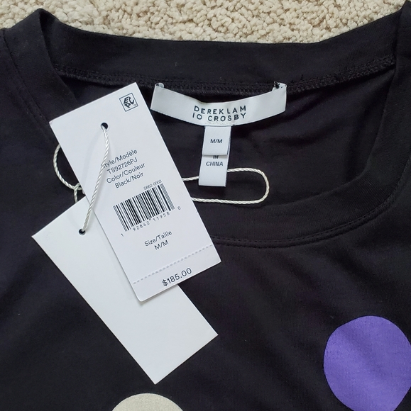 Derek Lam 10 Crosby Polka Dot T-Shirt - Picture 4 of 11